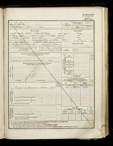 Lefèvre, Marcel Louis, né le 27 août 1899 à Saint-Mard (Seine-et-Marne), classe 1918, matricule n° 1061, Bureau de recrutement d'Amiens