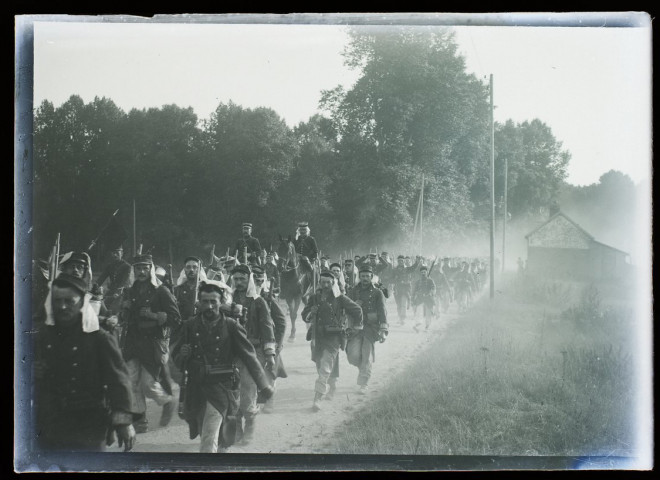 Chasseurs à pieds Renancourt - septembre 1911