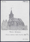 Mesnil-Domqueur : église Saint-Sulpice - (Reproduction interdite sans autorisation - © Claude Piette)