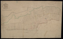 Plan du cadastre napoléonien - Thennes : Chef-lieu (Le), développement du village faisant partie de la section C