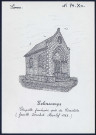 Colincamps : chapelle funéraire près du cimetière. Famille Douchet-Masclef 1898- (Reproduction interdite sans autorisation - © Claude Piette)