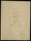 Plan du cadastre napoléonien - Toeufles : tableau d'assemblage