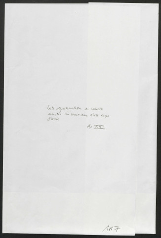 Liste alphabétique départementale des conscrits. - Tableau numérique départemental, des conscrits. - Liste départementale des conscrits exemptés car servant dans d'autres, corps d'armées. de l'année 1803-1804