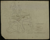 Plan du cadastre napoléonien - Demuin : tableau d'assemblage