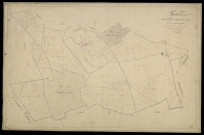 Plan du cadastre napoléonien - Tours-en-Vimeu (Tours) : Hamicourt ; Longuemort, B1