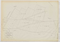 Plan du cadastre rénové - Fouilloy : section Z