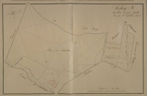 Plan du cadastre napoléonien - Francieres : Bois (Le), B