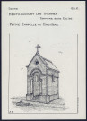 Berteaucourt-les-Thennes, commune sans église : chapelle au cimetière - (Reproduction interdite sans autorisation - © Claude Piette)
