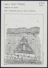 Crouy-Saint-Pierre : abbaye du Gard, petit oratoire dans le mur de l'enceinte - (Reproduction interdite sans autorisation - © Claude Piette)