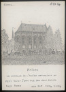 Amiens : chapelle de l'ancien orphelinat du Petit Saint-Jean, face nord - (Reproduction interdite sans autorisation - © Claude Piette)