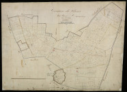 Plan du cadastre napoléonien - Lihons : Chemin de Nesle (Le), C et H3