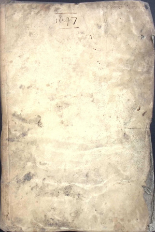 Etude de Me Antoine Ricard à Amiens (étude n°25). Minutes de l'année 1647