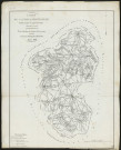 Carte du canton de Crèvecoeur, réduite d'après les plans du cadastre à l'échelle de 1 à 50000 pour être annexée au précis statistique du canton de Crèvecoeur inséré par l'Annuaire du Département de l'Oise. Année 1836