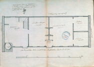 Plan du presbytère de Gouy-les-Groseillers