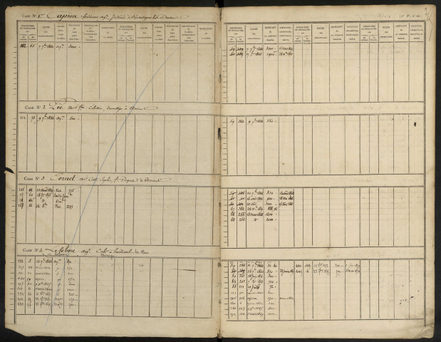 Répertoire des formalités hypothécaires, du 07/09/1844 au 16/06/1845, volume n° 68 (Conservation des hypothèques de Doullens)