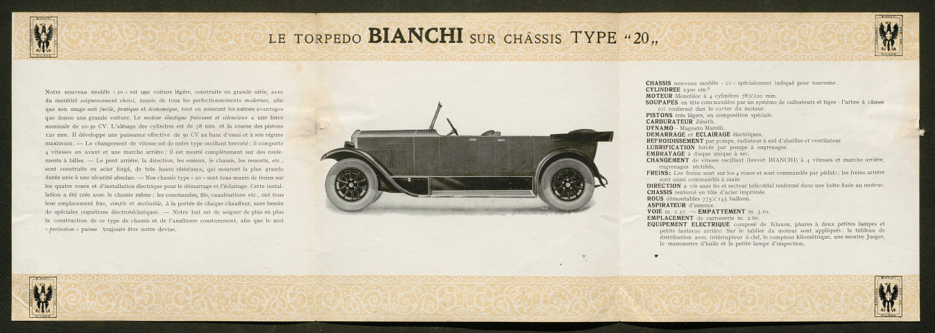 Publicités automobiles : Bianchi