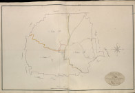 Plan du cadastre napoléonien - Atlas cantonal - Berny-en-Santerre (Berny) : tableau d'assemblage