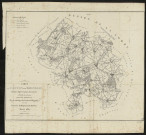 Carte du canton de Maignelay, réduite d'après les plans du cadastre à l'Echelle de 1 : 50000 pour être annexée au précis statistique du canton de Maignelay inséré dans l'Annuaire du Département de l'Oise. Année 1839