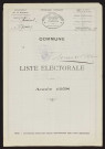 Liste électorale : Lanches-Saint-Hilaire, Section de Saint-Hilaire