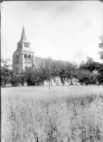 Eglise de Thourotte (Oise), vue extérieure