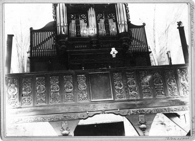 Tribune et buffet d'orgue