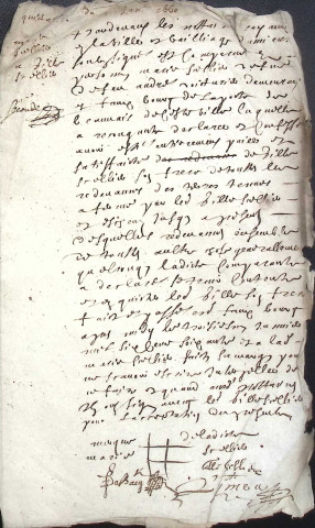 Etude de Me Antoine Limeu à Amiens (étude n°6). Minutes de l'année 1660