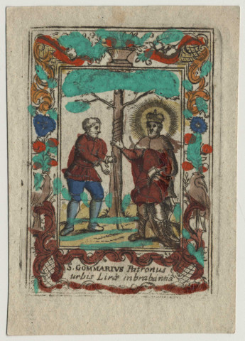 S. Gommarivs Patronus ourbis Lirae in brabantia