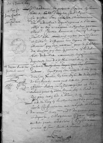 Etude de Me Antoine Perdu à Amiens (étude n°26). Minutes de l'année 1643