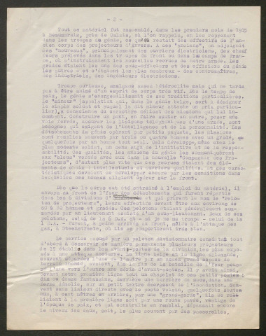 Témoignage de De Laveleye, Victor (Sergent) et correspondance avec Jacques Péricard