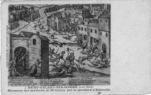 Massacre des habitants de St-Valéry par la garnison d'Abbeville