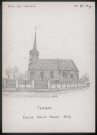 Ternas (Pas-de-Calais) : église Saint-Vaast - (Reproduction interdite sans autorisation - © Claude Piette)