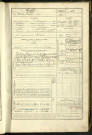 Pellé, Sébastien anatole, né le 9 juin1861 à Boussicourt (Somme, France), classe 1881, matricule n° 105, Bureau de recrutement Péronne