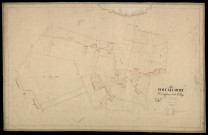 Plan du cadastre napoléonien - Foucaucourt-Hors-Nesles (Foucaucourt) : développement du village