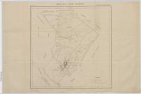 Plan du cadastre rénové - Belloy-sur-Somme : tableau d'assemblage (TA)