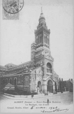 Notre-Dame de Brebières - La basilique, vue d'ouest