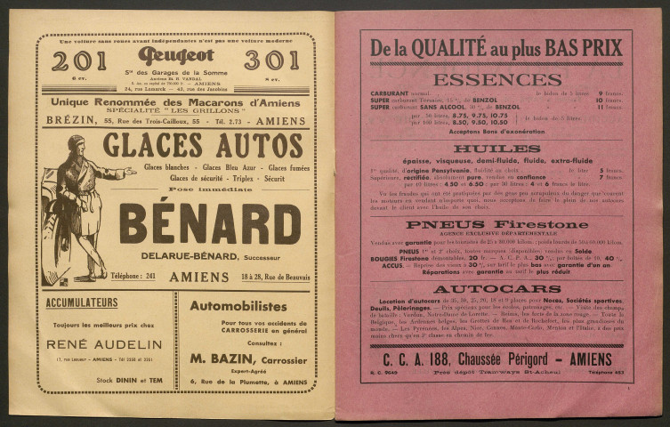 L'Automobile au Pays Picard. Revue mensuelle de l'Automobile-Club de Picardie et de l'Aisne, 280, janvier 1935