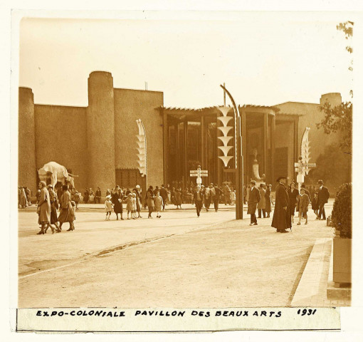 Vincennes. Exposition coloniale internationale : pavillon des Beaux-Arts