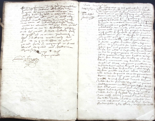 Etude de Me Antoine Limeu à Amiens (étude n°6). Minutes de l'année 1651