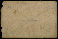 Plan du cadastre napoléonien - Morlancourt : Plaine du Chemin des Terres (La), B