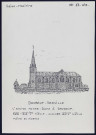 Daubeuf-Serville (Sine-Maritime) : église Notre-Dame à Daubeuf - (Reproduction interdite sans autorisation - © Claude Piette)