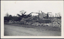 Abbeville. Route de Neufchâtel. Ruines du 4 avril 1943
