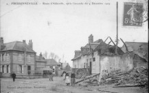 Route d'Abbeville, après l'incendie du 4 Décembre 1909