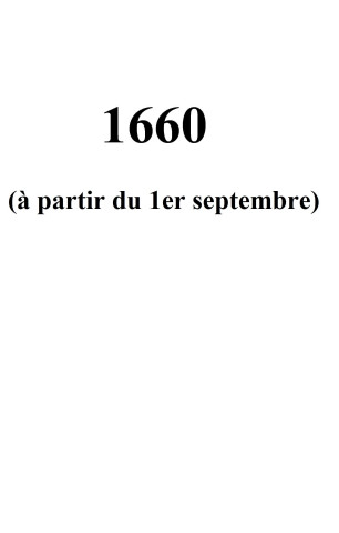 Etude de Me Jean Denis à Amiens (étude n°21). Minutes des années 1660-1662