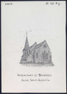 Vadencourt-et-Bohéries (Aisne) : église Saint-Quentin - (Reproduction interdite sans autorisation - © Claude Piette)