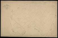 Plan du cadastre napoléonien - Rambures : Plaine de Saint Lambert (La), B