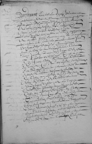 Etude de Me François De Saint-Fuscien à Amiens (étude n°18). Minutes de l'année 1640