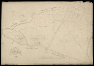 Plan du cadastre napoléonien - Vironchaux : Mezoutre, C