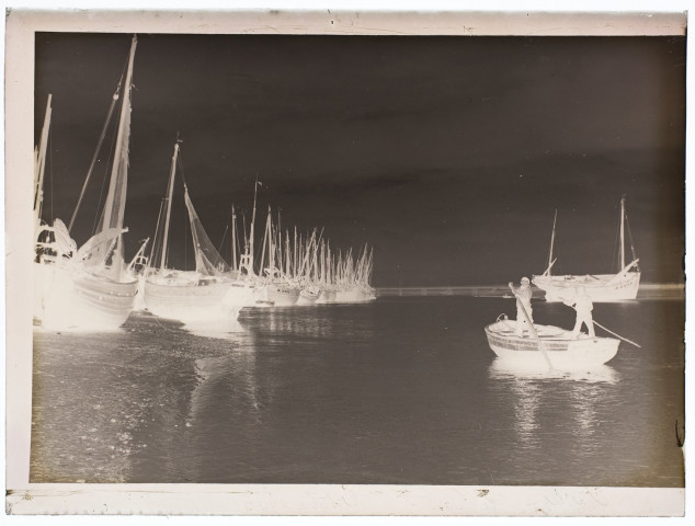 Etaples, sur le port - octobre 1905