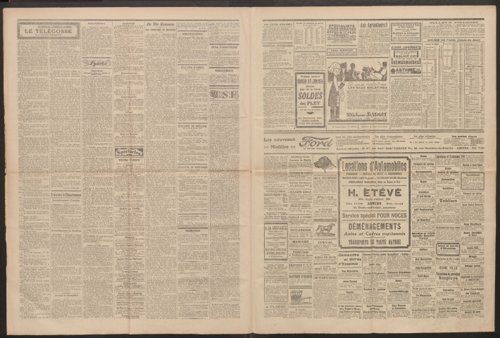 Le Progrès de la Somme, numéro 18411, 25 janvier 1930