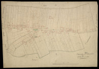 Plan du cadastre napoléonien - Meneslies : Village (Le), B